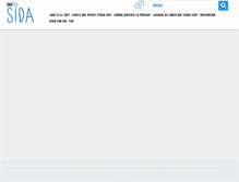 Tablet Screenshot of infosida.es